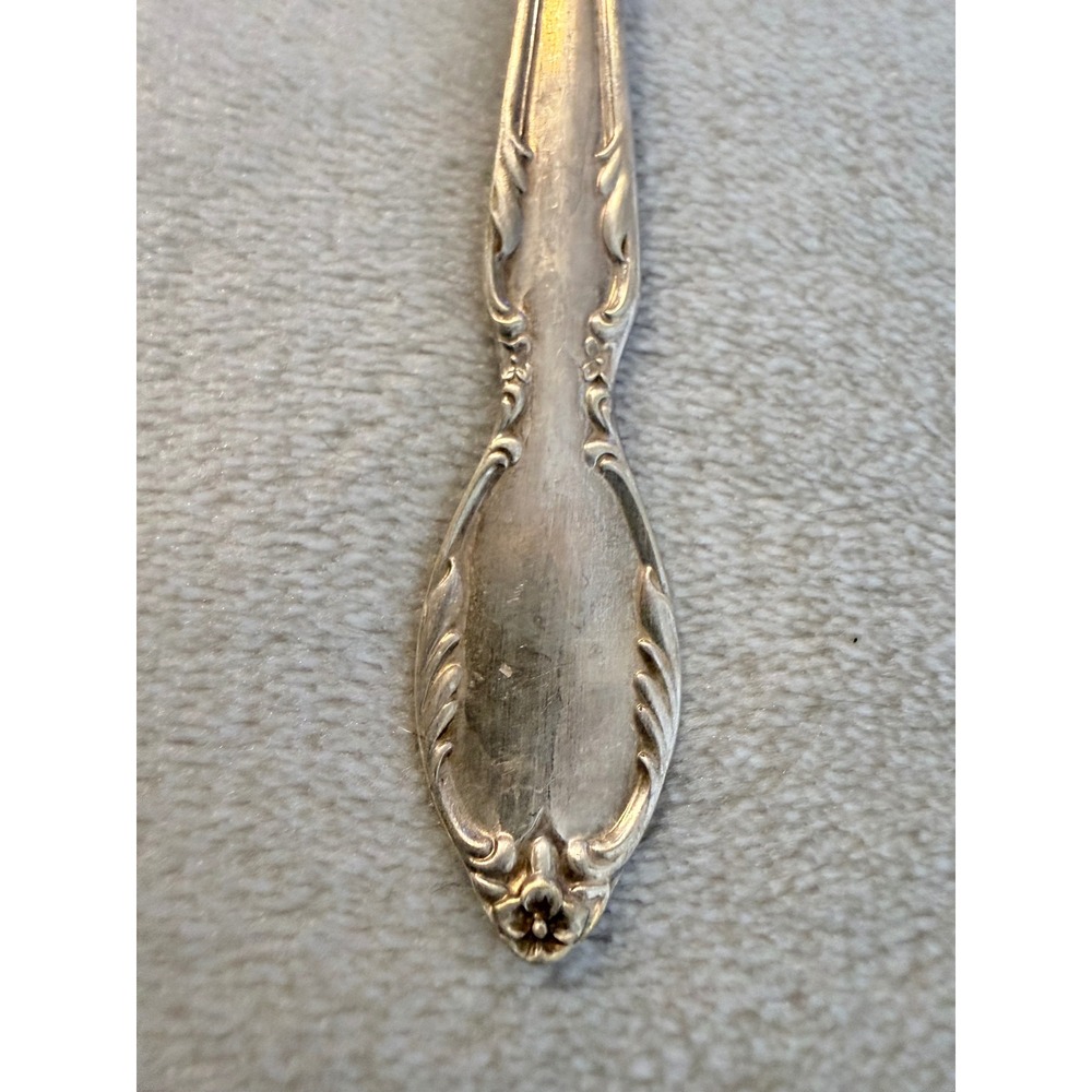 Antique Original Rogers‎ Extra Plate Silverplate Pierced Tomato Server 6.75" - Picture 2 of 9